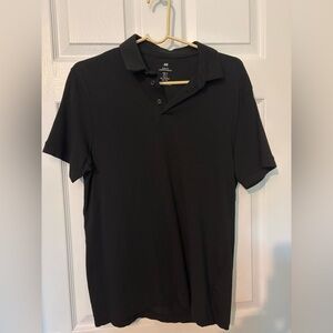 Men’s H&M Black Short Sleeve Polo, Size S